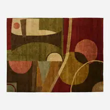 Contemporary, Medium pile carpet, hand-knotted wool
