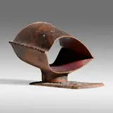 Untitled (Welded Form) by Harry Bertoia, c. 1965, welded copper with weathered patina, sold May 2021