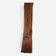Wall panel by Phillip Lloyd Powell, 1968, carved and sculpted walnut, sold May 2021