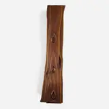 Phillip Lloyd Powell, Wall panel, 1968, carved and sculpted walnut
