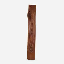Wall panel by Phillip Lloyd Powell, 1961, carved and sculpted walnut, sold May 2021
