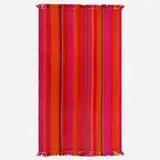 Alice Kagawa Parrott, Untitled (Tapestry), c. 1970, hand-woven wool and linen