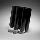 Alfredo Barbini, Sculptural vase, 1961, internally decorated glass