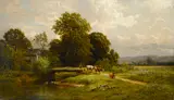 Carl Weber, Driving the Cattle Home