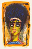 Otto Dix, Römerin, 1962, Farblithographie auf Van Gelder-Bütten