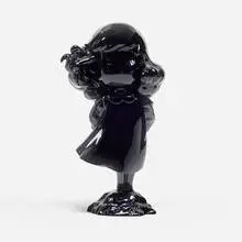 Giorgiko, Big Wonder - Dark Mirror, 2021, acrylic and aerosol on fiberglass and steel coated in gloss enamel
