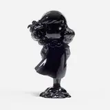 Giorgiko, Big Wonder - Dark Mirror, 2021, acrylic and aerosol on fiberglass and steel coated in gloss enamel