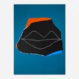 Lips by Emerson Woelffer, 1969, oil and acrylic on canvas, offered Oct 2025