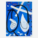 Untitled by Emerson Woelffer, 1993, oil and acrylic on canvas, offered Oct 2025