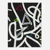 Untitled by Emerson Woelffer, 1992-93, oil and acrylic on canvas, offered Oct 2025