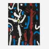 Untitled by Emerson Woelffer, 1994, oil and acrylic on canvas, offered Oct 2025