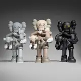 Kaws, Clean Slate (set of three), 2018, painted cast vinyl