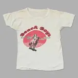 The Beach Boys, Rare vintage t-shirt, cotton or cotton-blend, single stitch