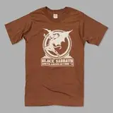 Black Sabbath, 1975 North American tour vintage t-shirt, poly-blend, single stitch