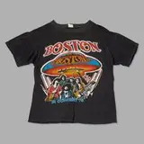 Boston, Don’t Look Back 1978 tour vintage t-shirt, cotton or cotton-blend, single stitch