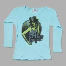 Alice Cooper, Rare Welcome to My Nightmare 1975 European tour vintage t-shirt, 100% cotton, double stitch