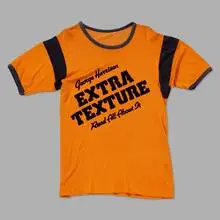 George Harrison, Extra Texture (Read All About It) vintage t-shirt, cotton or cotton-blend, single stitch