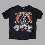 Eric Clapton, 1978 world tour vintage t-shirt, cotton or cotton-blend, single stitch