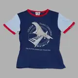Elton John, Rare Louder Than Concorde 1976 UK tour vintage t-shirt, 100% cotton, single stitch