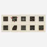 Garry Knox Bennett, Collection of ten etched plates