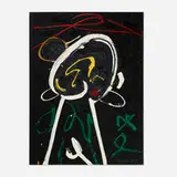 Untitled by Emerson Woelffer, 1992, oil and acrylic on canvas, offered Dec 2024