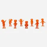 Ren Si Hong, Great Man Gym, 2005, painted fiberglass