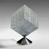 Jon Kuhn, Clearly Divine, 2005, ground, polished, and laminated glass, stainless steel