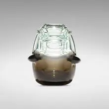 Vase by Tom Patti, 1977, hand-blown glass, sold May 2021