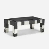 Paul Evans, Prototype Argente coffee table