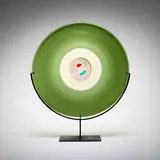 Piatti di Tapio plate, model 511.50 M by Tapio Wirkkala, 1967 / 1998, glass with polychrome murrina, sold Feb 2025