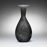 Efeso vase by Ercole Barovier, c. 1965, internally decorated glass, sold Feb 2025