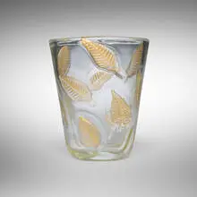 Autunnale vase by Ercole Barovier, 1958, internally decorated glass, sold Feb 2025