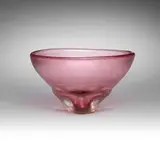 Carlo Scarpa, Corroso bowl, model 4107, 1936, corroso glass