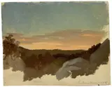 Carl Hummel, Studie aus Fontainebleau
