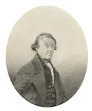 Adolph von Menzel, Portrait Eduard Heinrich Kamke (1806–1866)