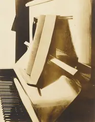Piano by Paul Outerbridge, 1926, Vintage. Silbergelatineabzug, sold Nov 2015