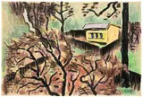 Karl Schmidt-Rottluff, Holzhaus im Taunus