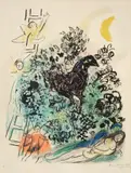 Marc Chagall, Songe d'un Amoureux, 1961, Farblithographie auf Velin