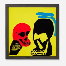 Todd James, Little Gentlemen Have Good Manners, acrylic