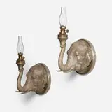 Blackman Cruz Workshop, Ganesh sconces, pair
