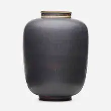 Wilhelm Kåge, Farsta vase, 1952, glazed stoneware