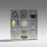 Steffen Dam, Specimen Block, 2006, blown, cast, fused, and polished glass