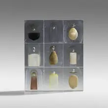 Steffen Dam, Specimen Block, 2006, blown, cast, fused, and polished glass