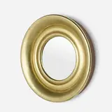 Jared Bark, Mirror, c. 1998, gilt and enameled wood, mirrored glass