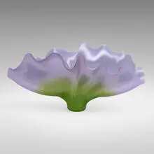 Toots Zynsky, Spensierato, 2020, filet de verre fused and thermoformed colored glass threads