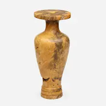 Melvin Lindquist, Tall vessel, 1986, buckeye burl