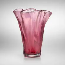 Corroso vase by Fulvio Bianconi, c. 1950, iridized corroso glass, sold Feb 2025
