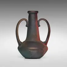 Scavo vase by Archimede Seguso, c. 1950, scavo glass, sold Feb 2025