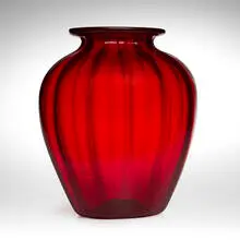 Soffiato vase by Murano, c. 1930, soffiato glass with gold leaf, sold Feb 2025