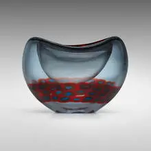 Antonio da Ros, Murrine bowl, c.1963, glass with murrine